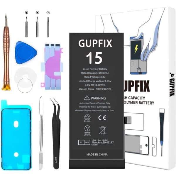 iphone 15 standard capacity battery