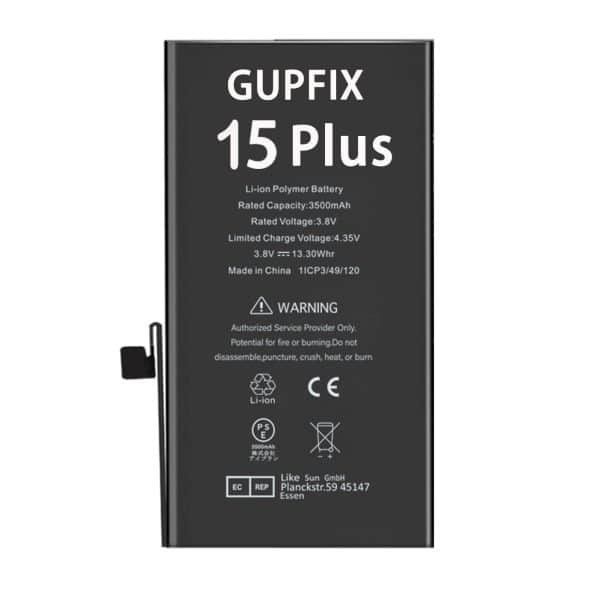 iphone 15plus standard capacity battery